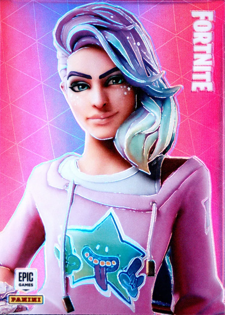 Starlie Panini Fortnite trading card front