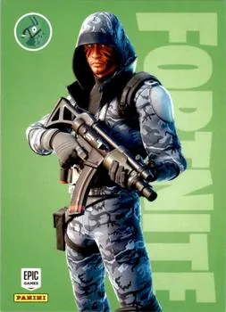 Chillout Panini Fortnite trading card front