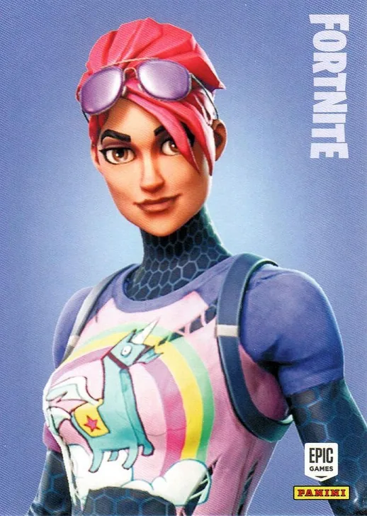 Brite Bomber Panini Fortnite trading card