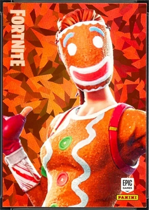 2019 Panini Fortnite Series 1 Ginger Gunner USA Crystal Shard card