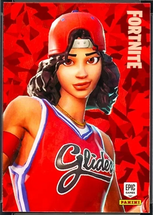 Triple Threat Panini Fortnite trading card front