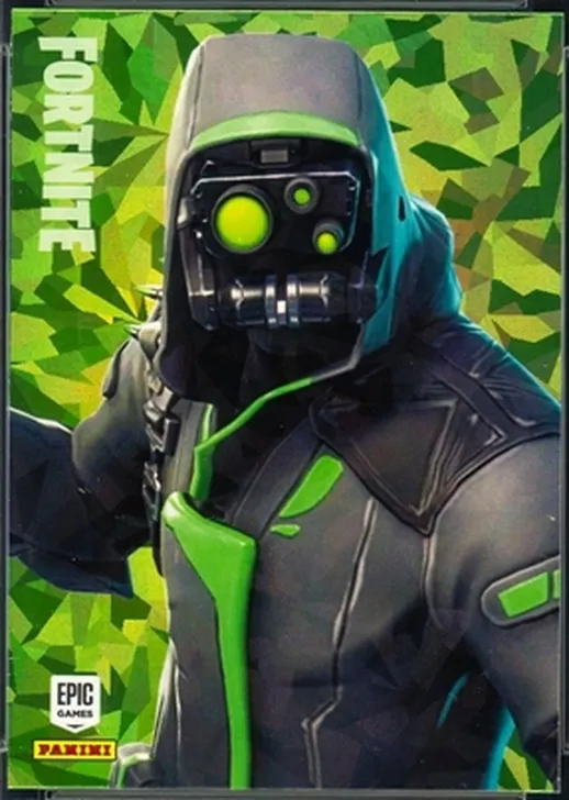 Archetype Panini Fortnite trading card front