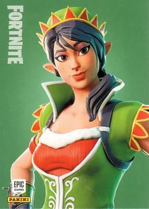 Tinseltoes Panini Fortnite trading card