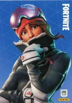 Powder Panini Fortnite trading card