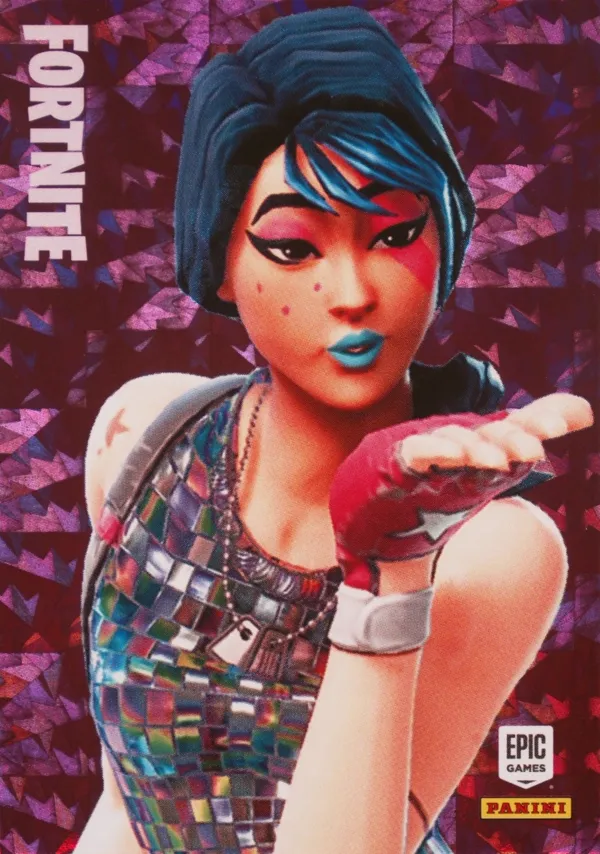 Sparkle Specialist Panini Fortnite trading card front