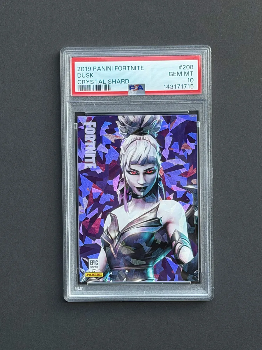 2019 Panini Fortnite Series 1 Dusk #208 Crystal Shard PSA 10