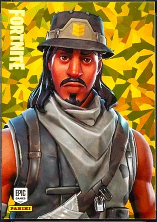 Infiltrator Panini Fortnite trading card front