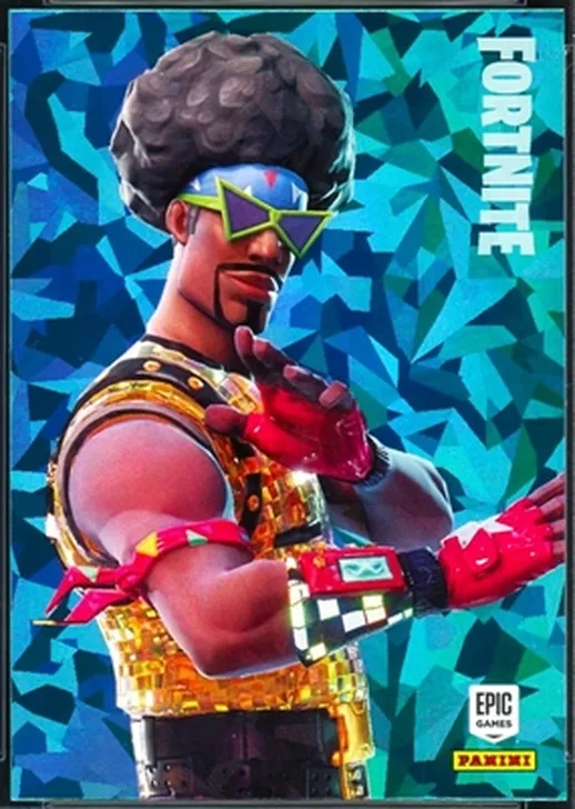 Funk Ops Panini Fortnite trading card front
