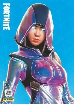 Glow Panini Fortnite trading card
