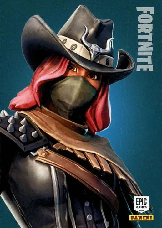 Calamity Panini Fortnite trading card
