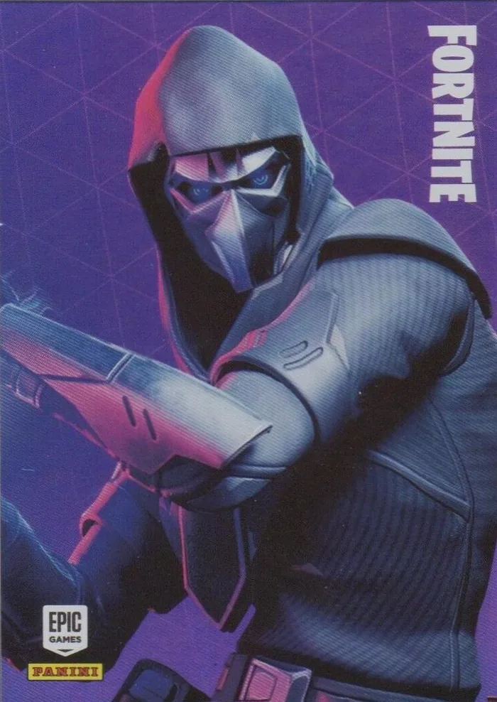 Fusion Panini Fortnite trading card