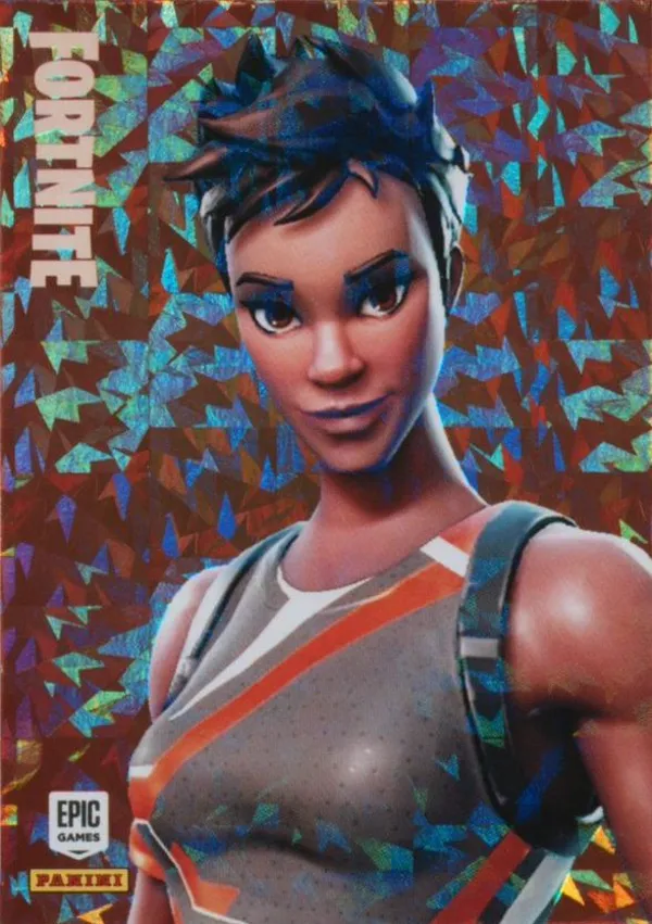 Dominator Panini Fortnite trading card front