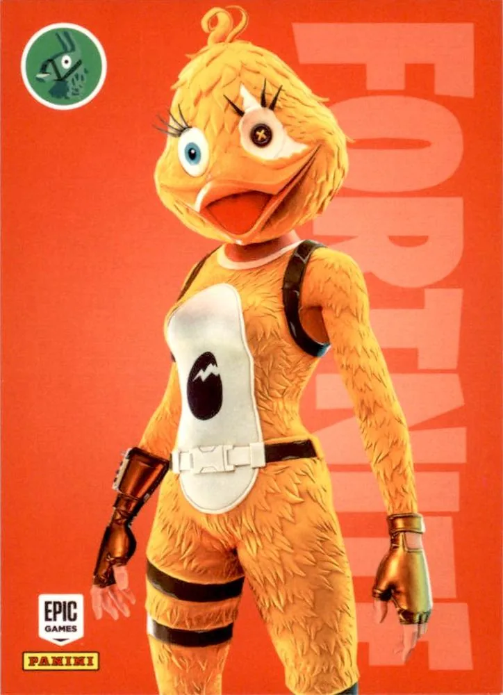 Quackling Panini Fortnite trading card front