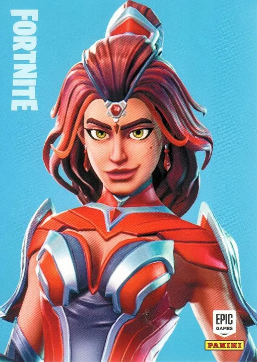 Valor Panini Fortnite trading card
