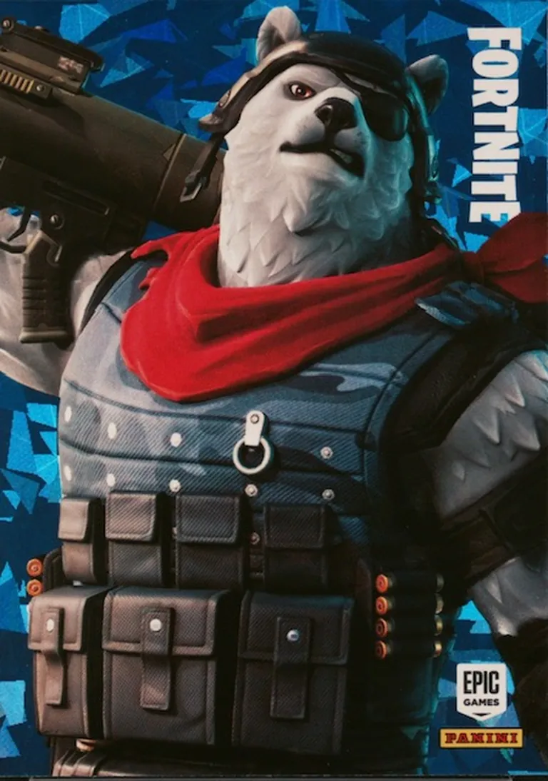 Polar Patroller Panini Fortnite trading card front