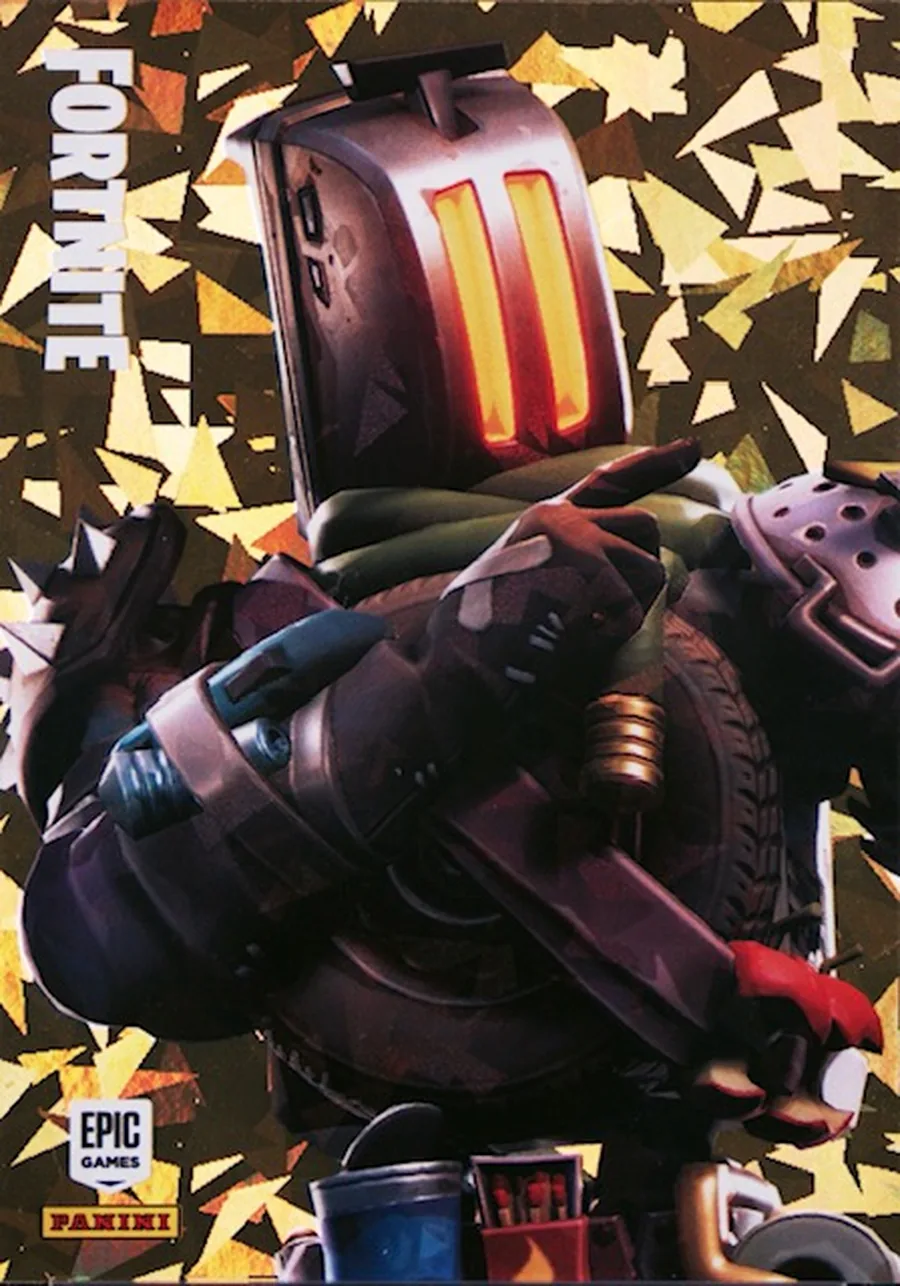 Kitbash Panini Fortnite trading card front