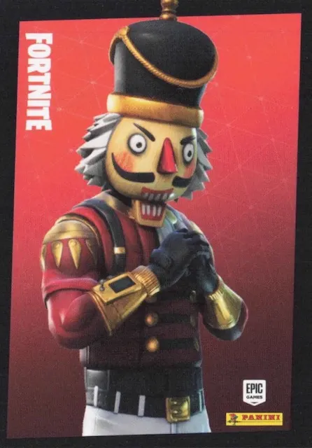 Crackshot Panini Fortnite trading card front