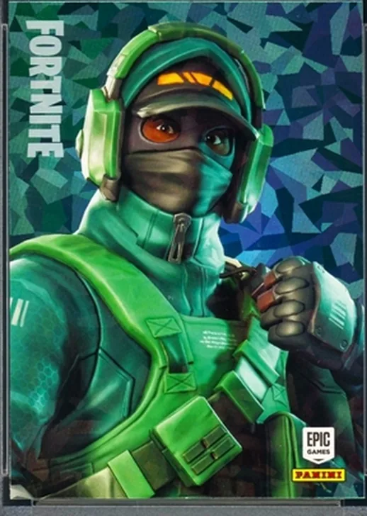 Reflex Panini Fortnite trading card front