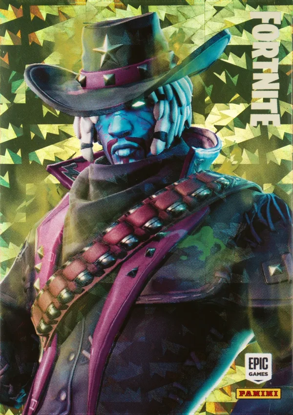 Deadfire Panini Fortnite trading card front