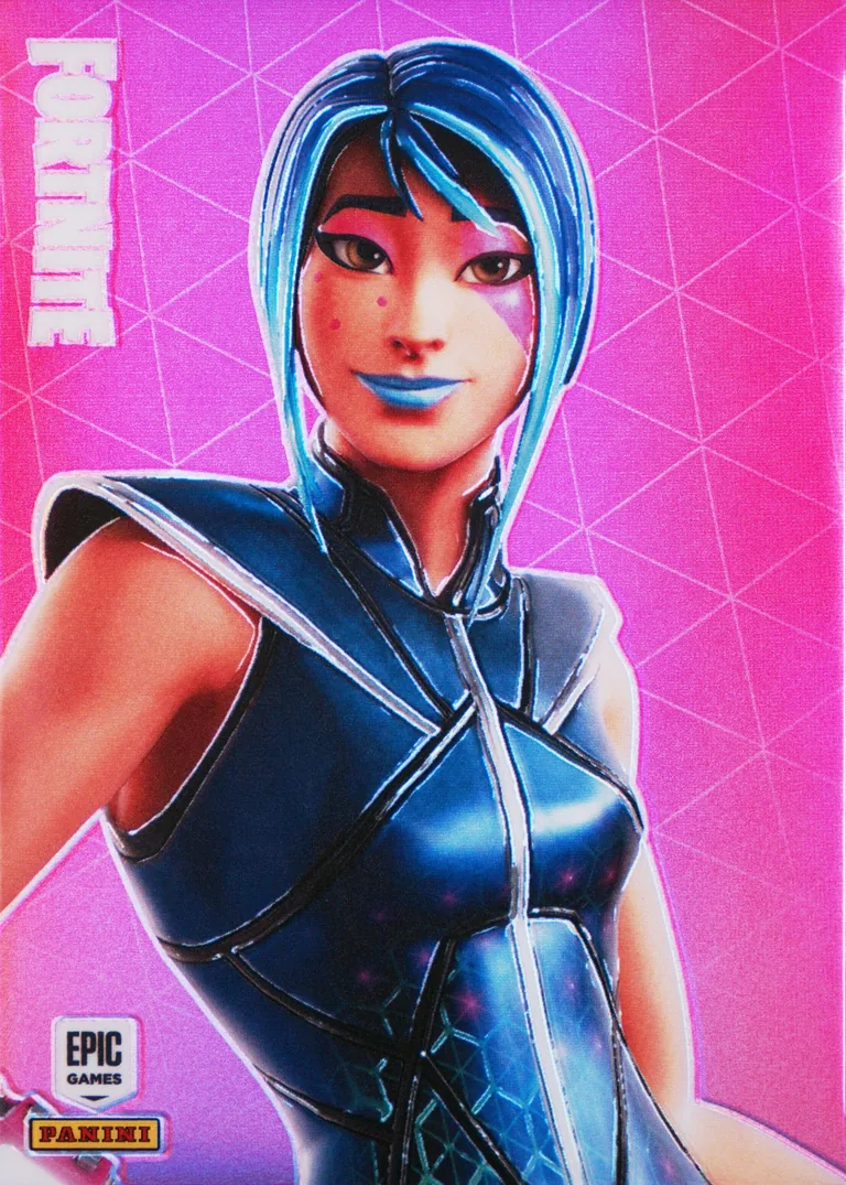Sparkle Supreme Panini Fortnite trading card front