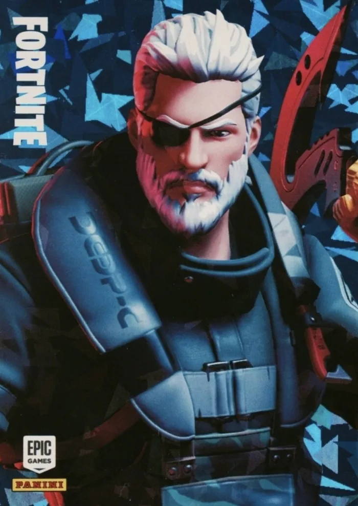 Riptide Panini Fortnite trading card front