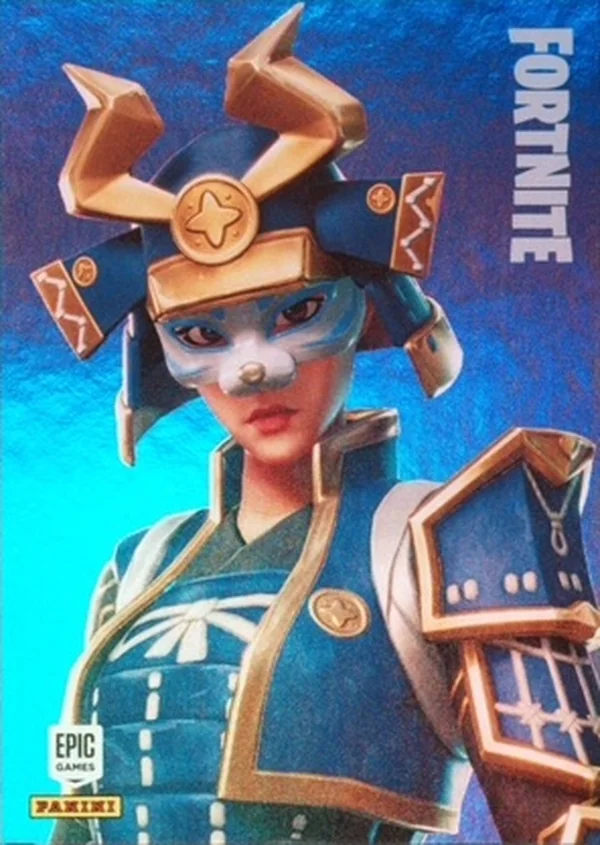 Hime Panini Fortnite trading card front