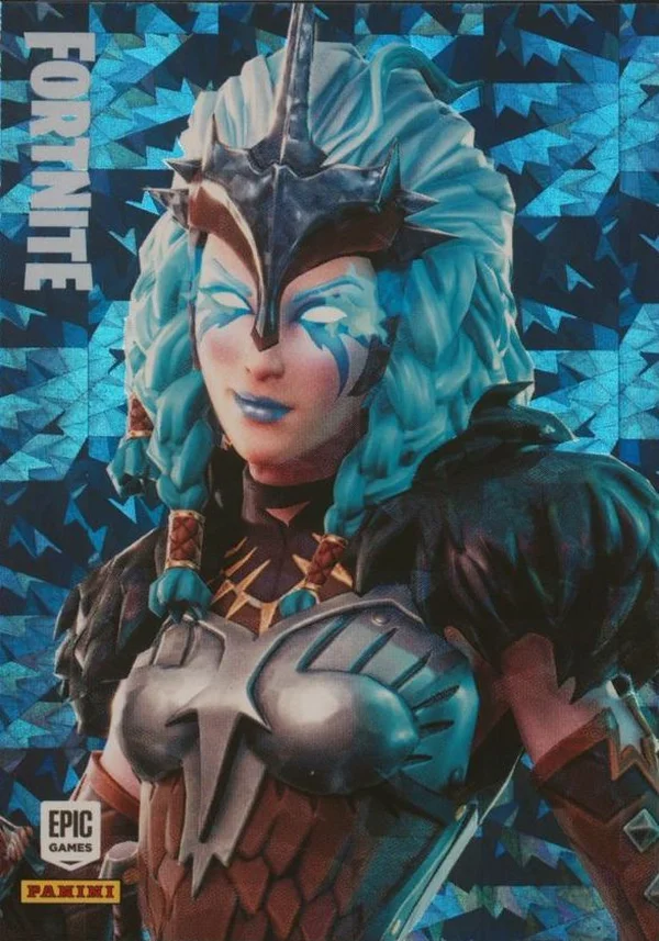 Valkyrie Panini Fortnite trading card front