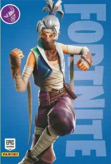 Kuno Panini Fortnite trading card front