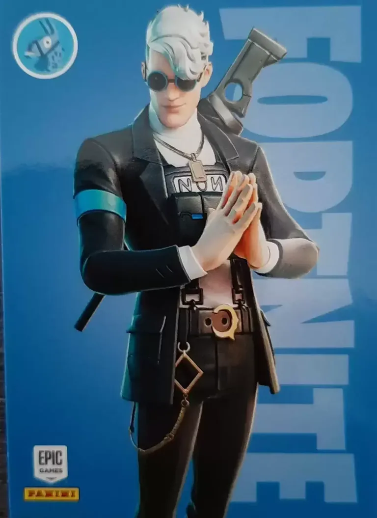 Signature Panini Fortnite trading card front