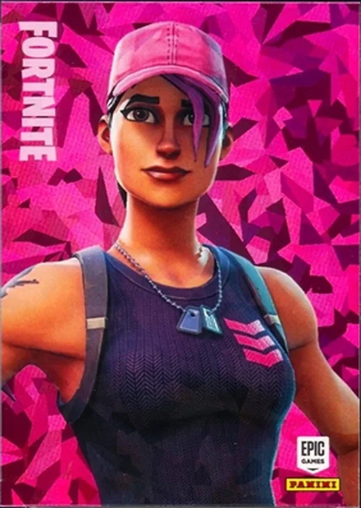 Rose Team Leader Panini Fortnite trading card front
