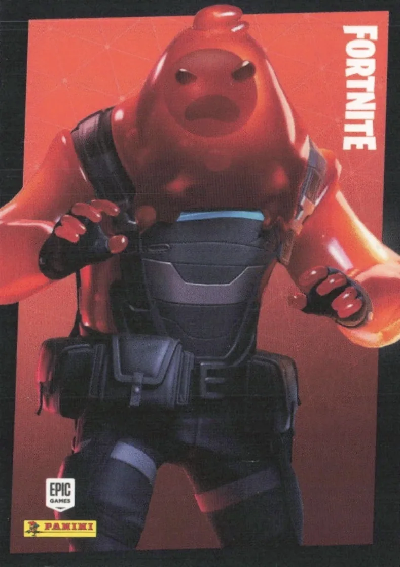 Sludge Panini Fortnite trading card front