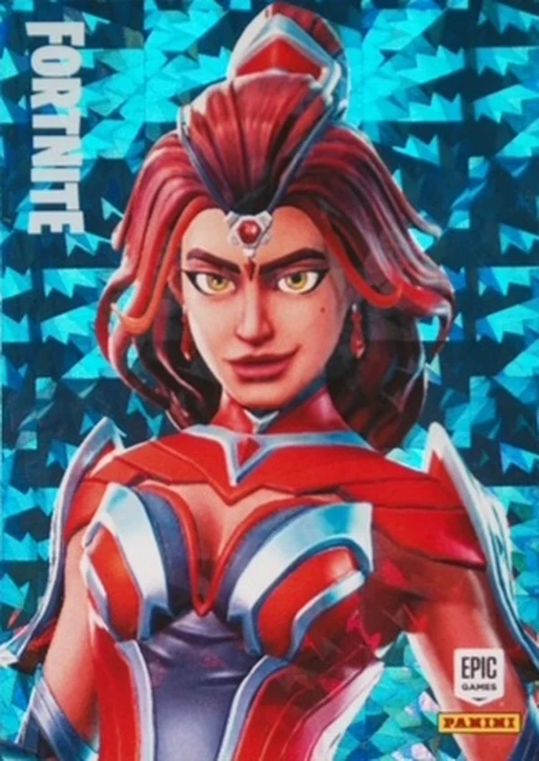 Valor Panini Fortnite trading card front