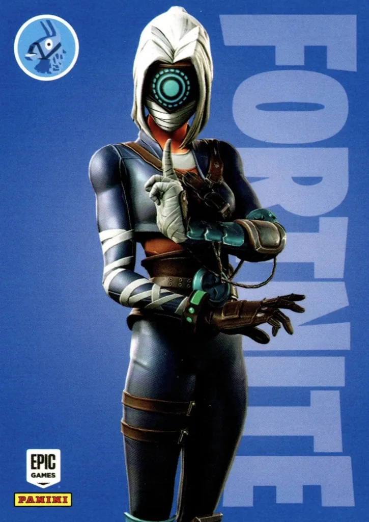 Focus Panini Fortnite trading card front