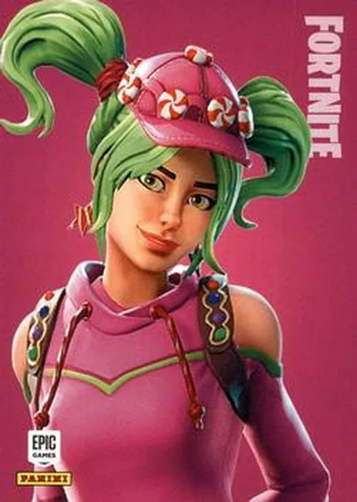 Zoey Panini Fortnite trading card