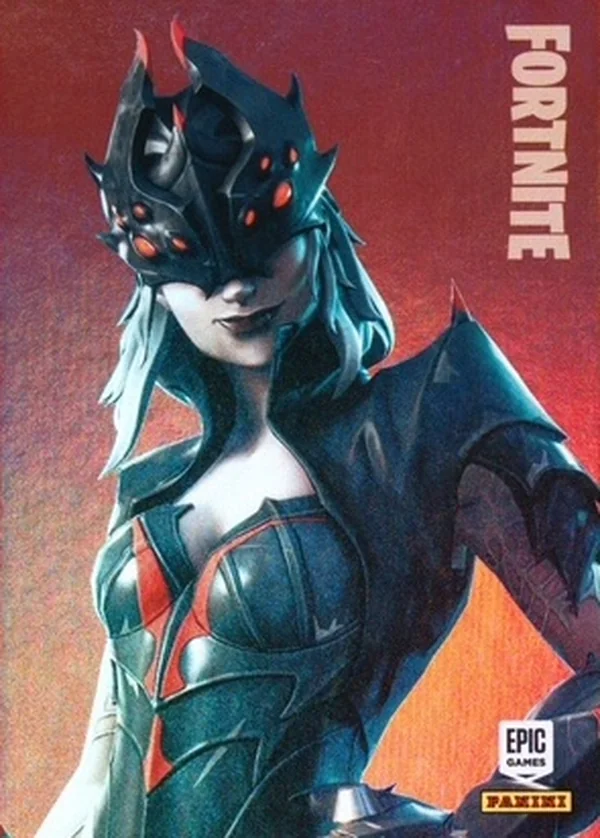 Arachne Panini Fortnite trading card front