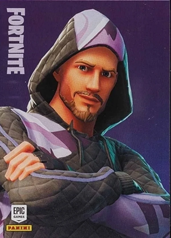 Moniker Panini Fortnite trading card front