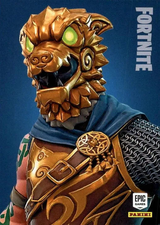 Battle Hound Panini Fortnite trading card