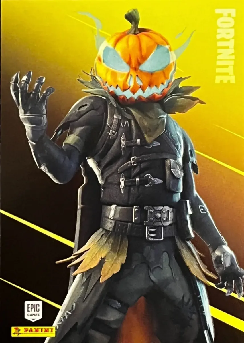 Hollowhead Panini Fortnite trading card front