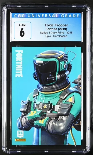 Toxic Trooper #248 — Series 1 Italy Print (Unreleased) prototype card front