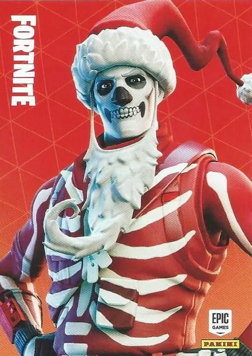 Yule Trooper Panini Fortnite trading card