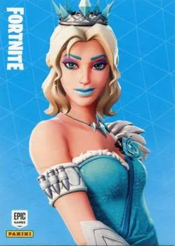 Glimmer Panini Fortnite trading card