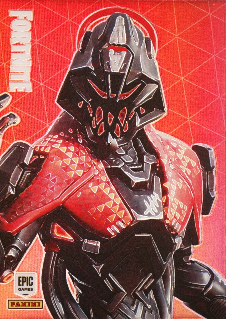 Oppressor Panini Fortnite trading card front