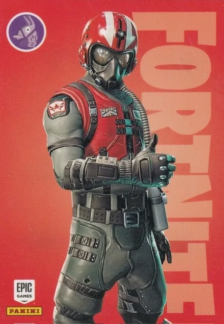 Wingman Panini Fortnite trading card front