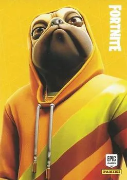 Doggo Panini Fortnite trading card