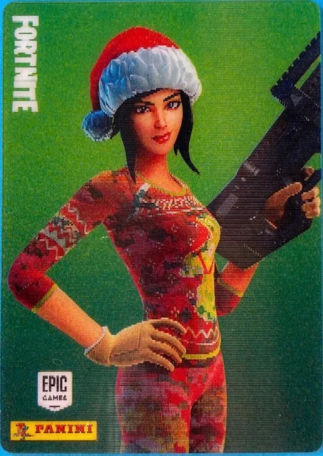 Jolly Jammer Panini Fortnite trading card front