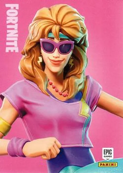 Aerobic Assassin Panini Fortnite trading card