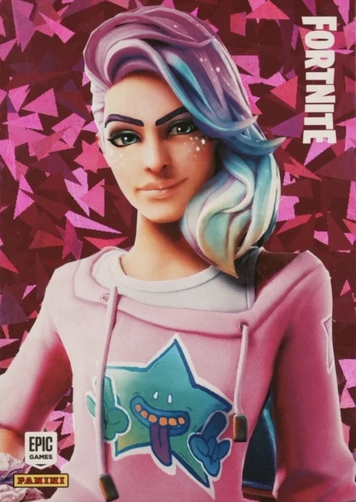 Starlie Panini Fortnite trading card front
