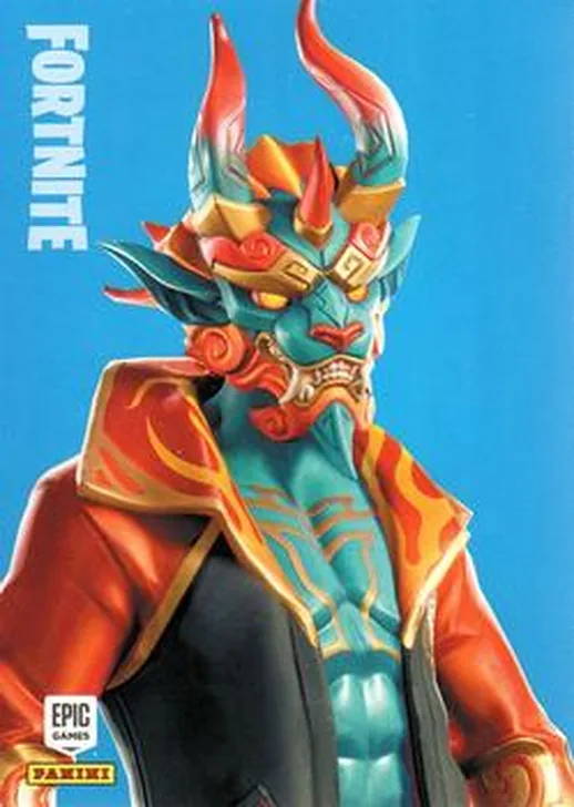 Firewalker Panini Fortnite trading card