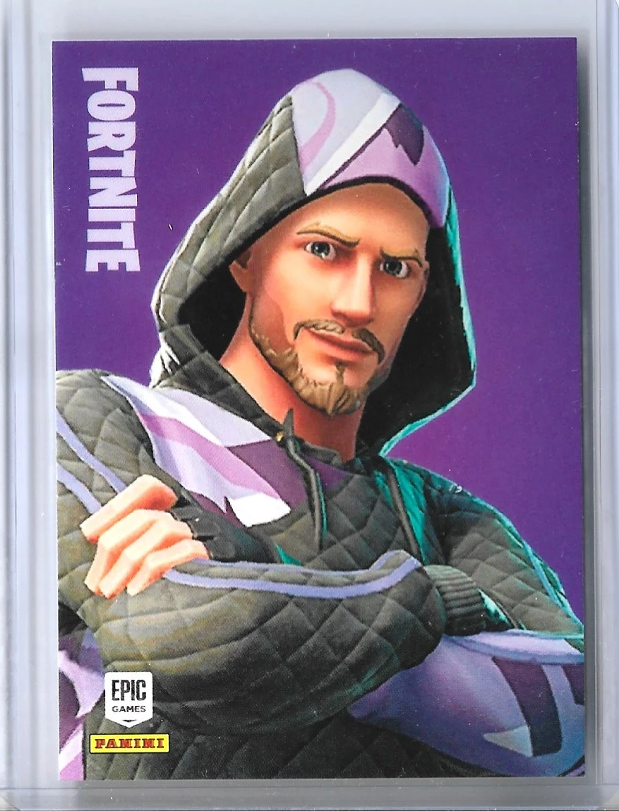 Enlarged transparent Epic Games logo on the Moniker #183 Unreleased Prototype — Series 1 Italy Print