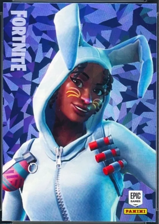 Bunny Brawler Panini Fortnite trading card front